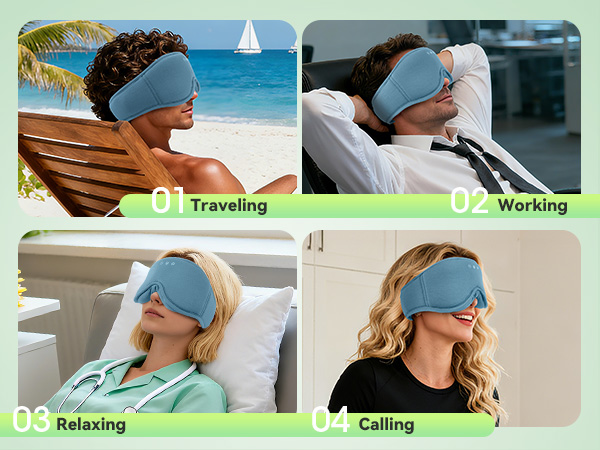 Earphones HD Speaker Microphone for Travel, Gifts for Women Men, Black