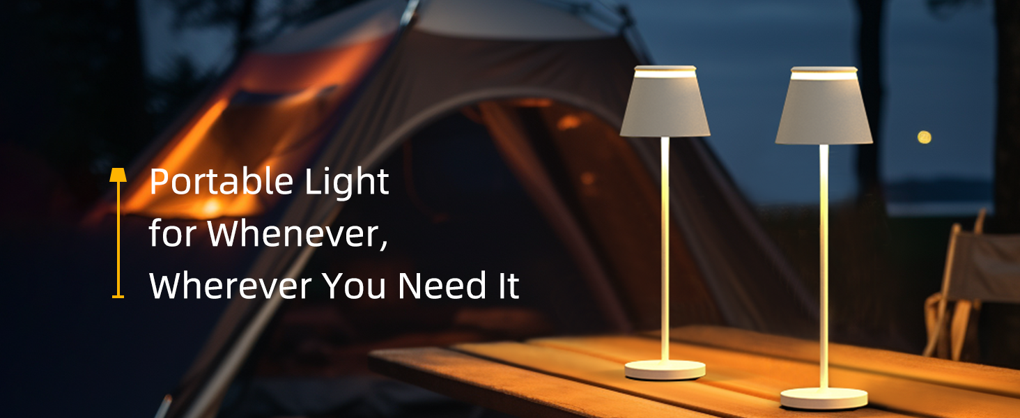 portable table lamp