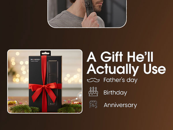 Vacutrim beard trimmer