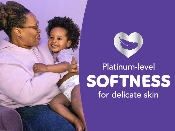 Platinum-level softness for delicate skin