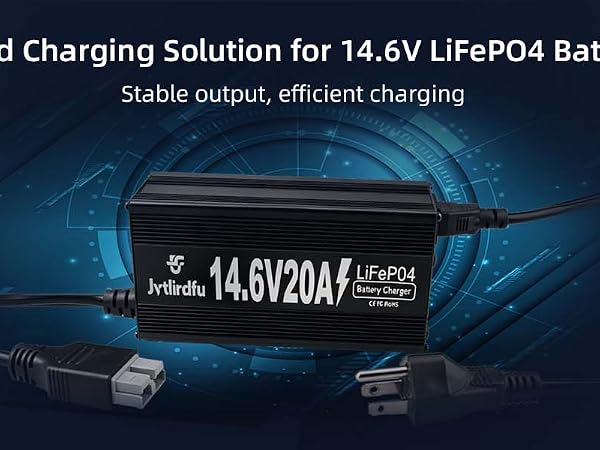 Optimized Charging Solution for 14.6V LiFePO4 Battery Packs