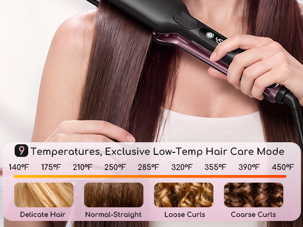 dual voltage hair straightener