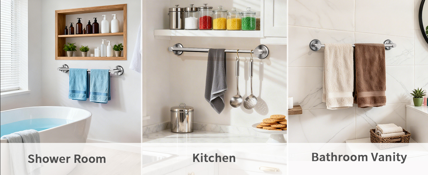 bathroom towel rack wall mounted