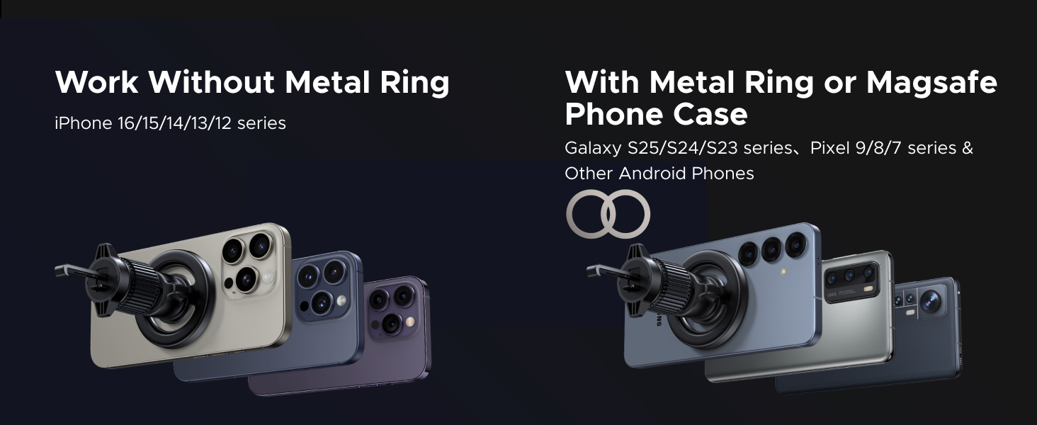 magnetic car phone holder