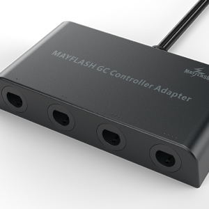 MAYFLASH Gamecube Controller Adapter for Wii U, PC Windows and Switch/Switch 2, 4 Ports