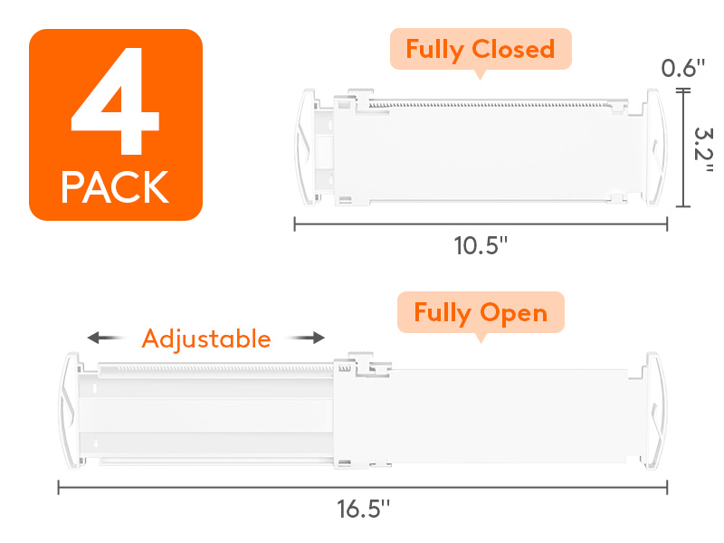 adjustable drawer divider
