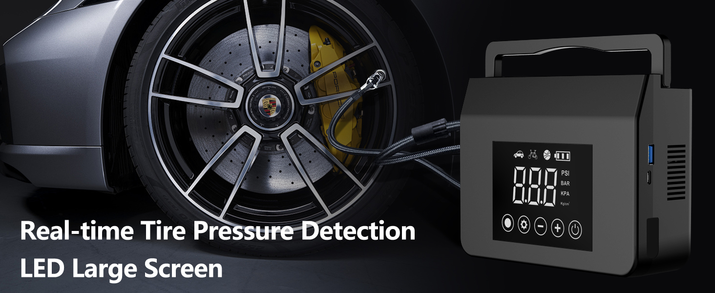 Real-time Tire Pressure Detection