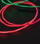Statik GloBright Universal Light-Up Cable - Magnetic Smart Fast Charging Charger with Durable Nyl...