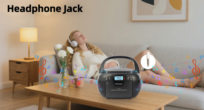 Boombox CD Player Portable
