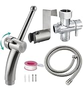 BARROCK Bidet Sprayer for Existing Toilet, Advanced Handheld Ergonomic Jet Spray Set with Precisi...