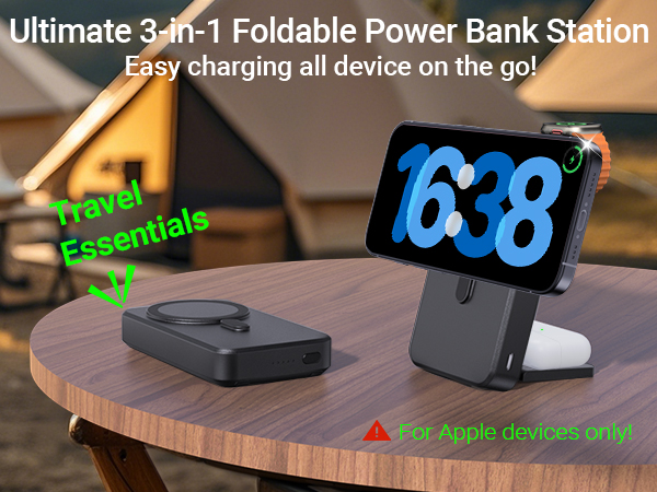 3 in 1 portable charger power bank