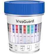 VivaGuard 15 Panel Urine Test Kit, at Home Test Cup for Home Use, Urine Test Kit