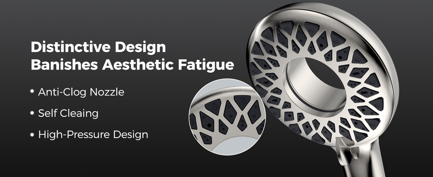 high pressure shower heads