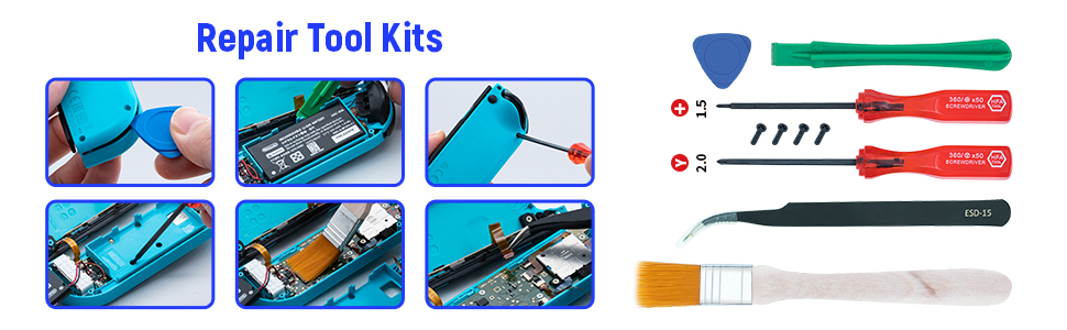 18 in 1 Replacement Kit for Switch Joy-Con