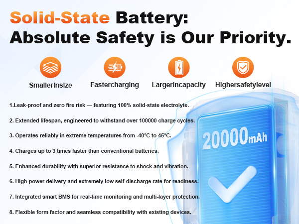 Solar charger,Power Bank,Portable charger for camping,outdoor for cell phone powered,Hand-Crank, 