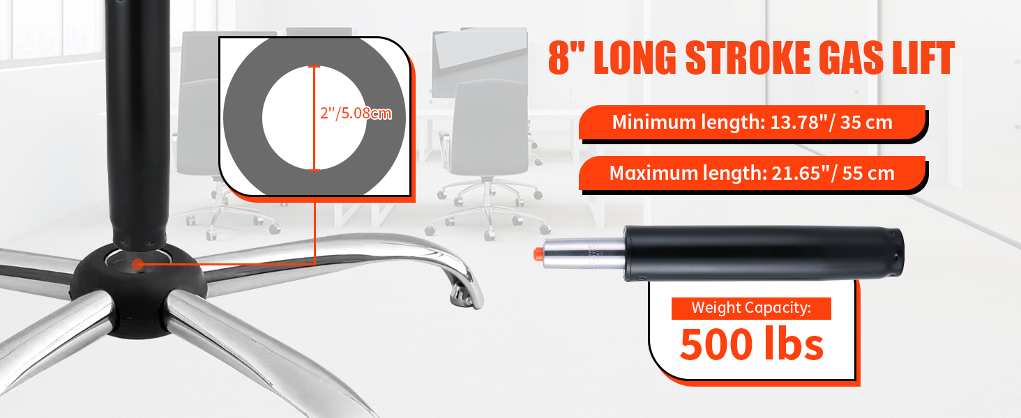 8&amp;#34; Long Stroke Gas Lift