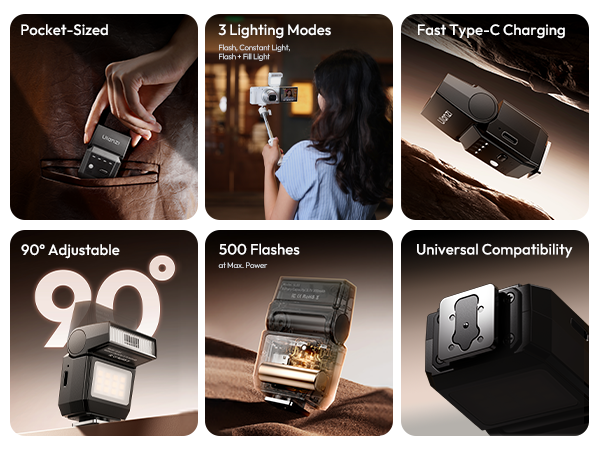 sony zv-1f accessories flash for canon external flash for sony zv1f ulanzi mini camera flash