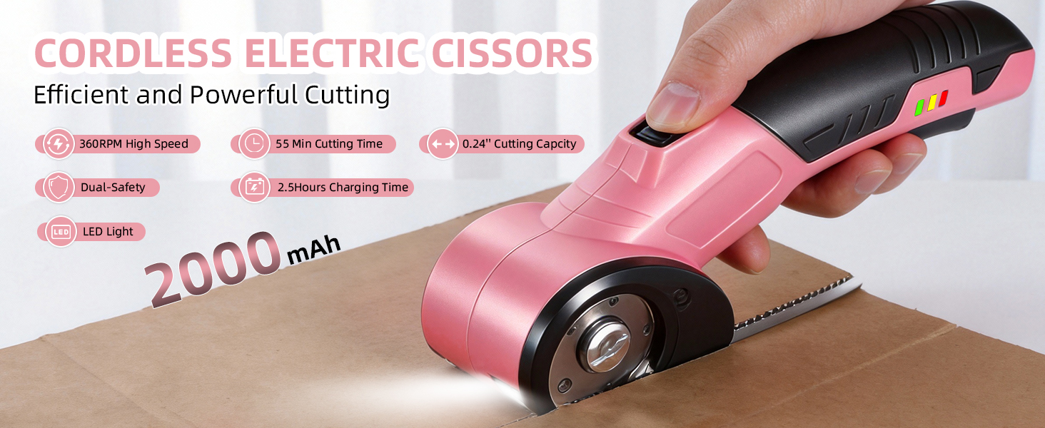 4V Rechargeable Cardboard Cutter