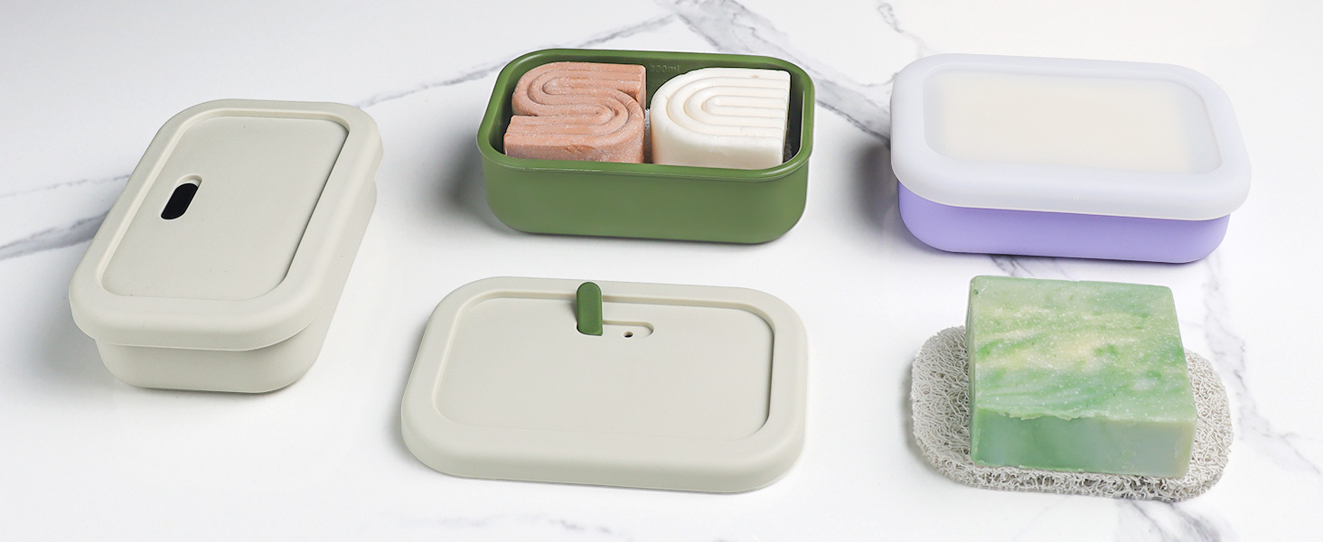 Large Leak Proof Travel Soap Case