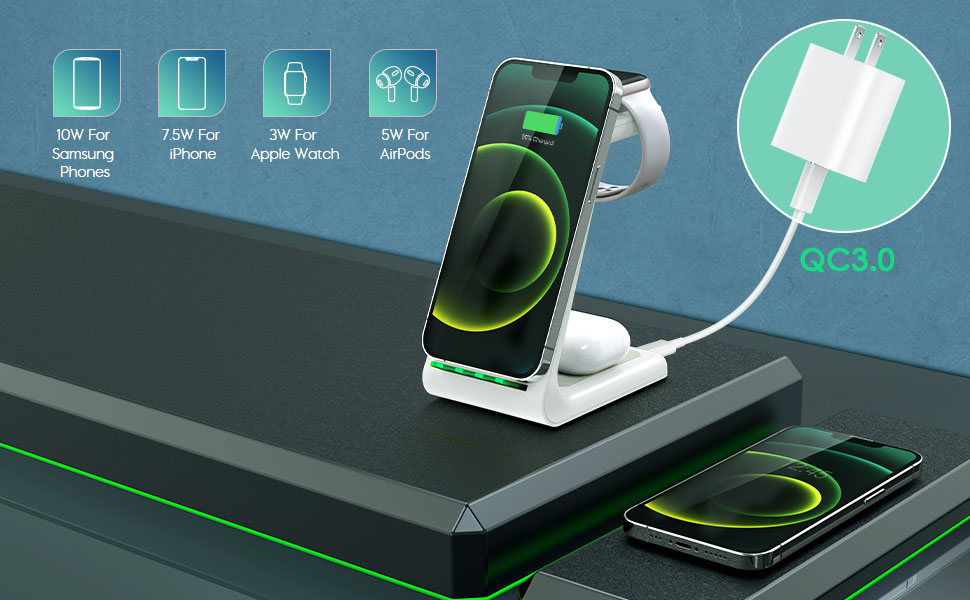 3 in 1 charging station apple