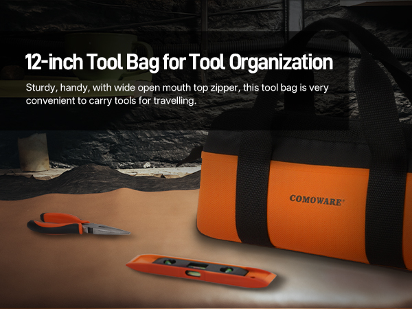 12inch storage tool bag