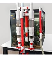 hygger Aquarium Fish Waste Collector, Aquarium Filter Accessory, External Hanging DIY Aquarium Ov...