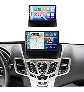 4G+64G Car Radio Stereo for Ford Fiesta 2009-2014, 9inch IPS Touch Screen/Wireless CarPlay/Androi...