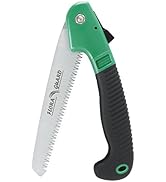 FLORA GUARD 7.7-Inch Folding Hand Saw, Pruning Saw with Trible-Cut Razor Teeth for Wood Cutting, ...