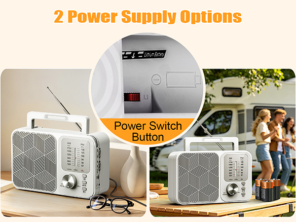 battery operated radio
