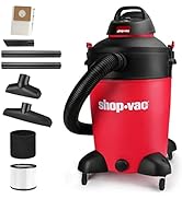 Shop-Vac 16 Gallon 6.5 Peak HP Wet/Dry Vacuum, SVX2 Motor Technology, 3 in 1 Function Portable Sh...