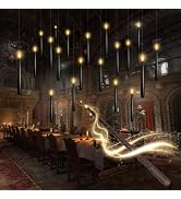 kakoya Flameless Floating Candles with Wand,20 Pcs Magic LED Hanging Taper Candles,Flickering Bat...