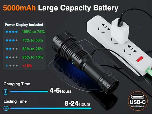 battery flashlight