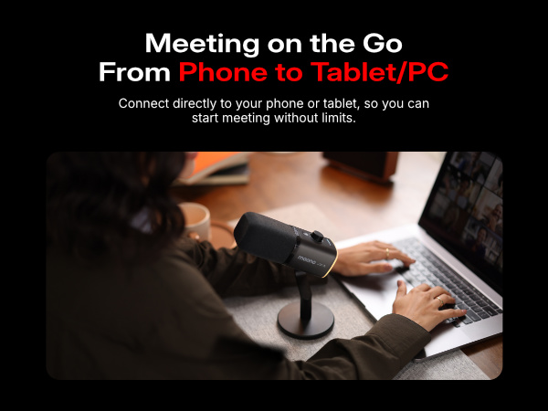 wireless microphone for zoom meeting-