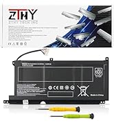 ZTHY PG03XL Laptop Battery Replaement for HP Pavilion Gaming 15-DK 15t-DK 15-dk0xxx 15-dk1xxx 15-...