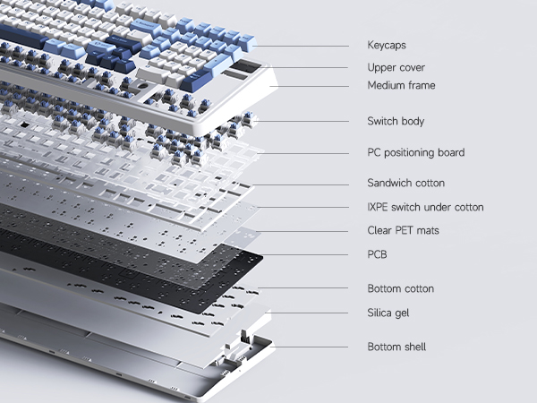 AK980 gaming keyboard