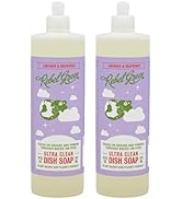 Rebel Green Super Deluxe Dish Soap - Natural Dishwashing Soap - Liquid Dish Detergent - Sustainab...