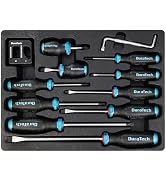 DURATECH 12-Piece Magnetic Screwdriver Set, S2 Alloy Steel Screwdriver Set | 5 Phillips and 5 Slo...