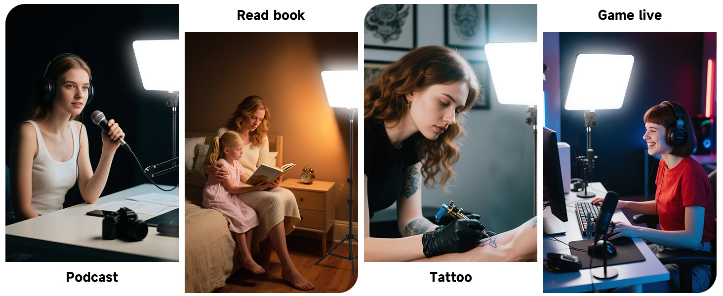 studio lights for video recording