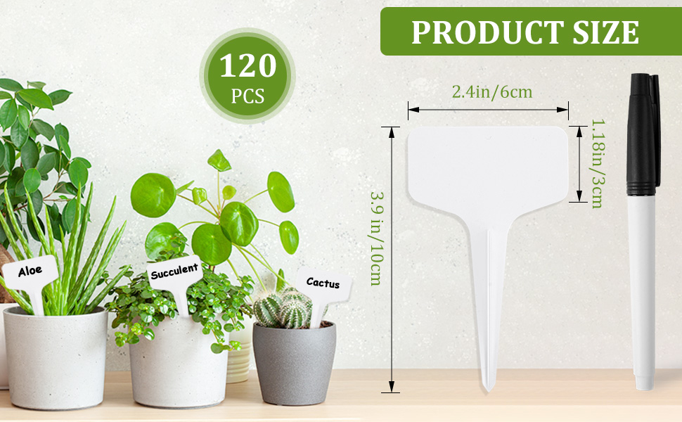 Oligei Plant Labels 120 PCS