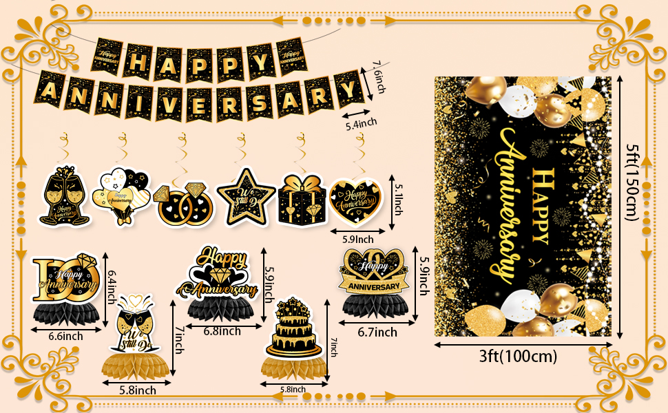 Anniversary Decorations