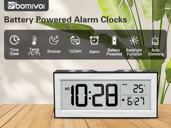 battery powered clock