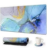 Large Gaming Mouse Pad, AIMSA Extended Mouse Pad with Stitched Edge, XL Keyboard Mouse Mat Non-Sl...