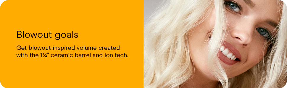 Conair Double Ceramic for fast, consistent heat, less damage and long-lasting sleek styles