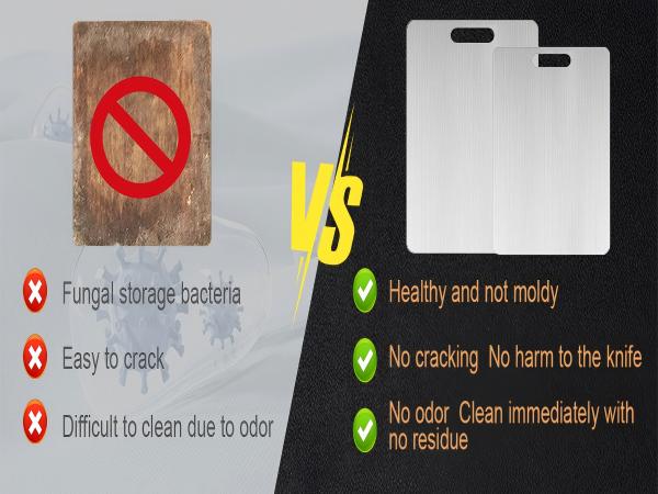 100% Pure Titanium Cutting Board