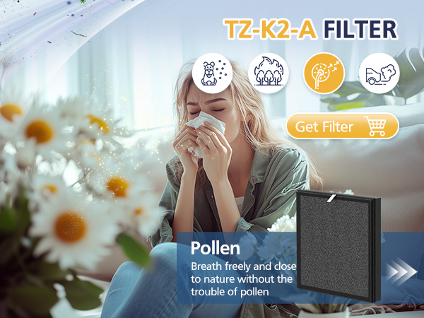 tz k2 replacement filter