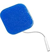696SS Series Stimulating Electrodes - 2" x 2" Square, Blue Gel