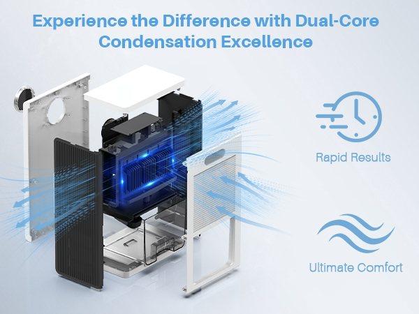 Rapid dehumidification