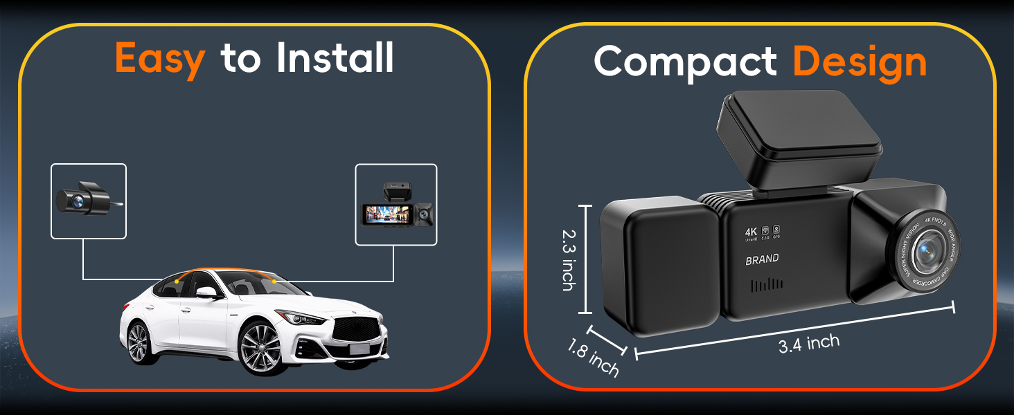 3 channel dash cam
