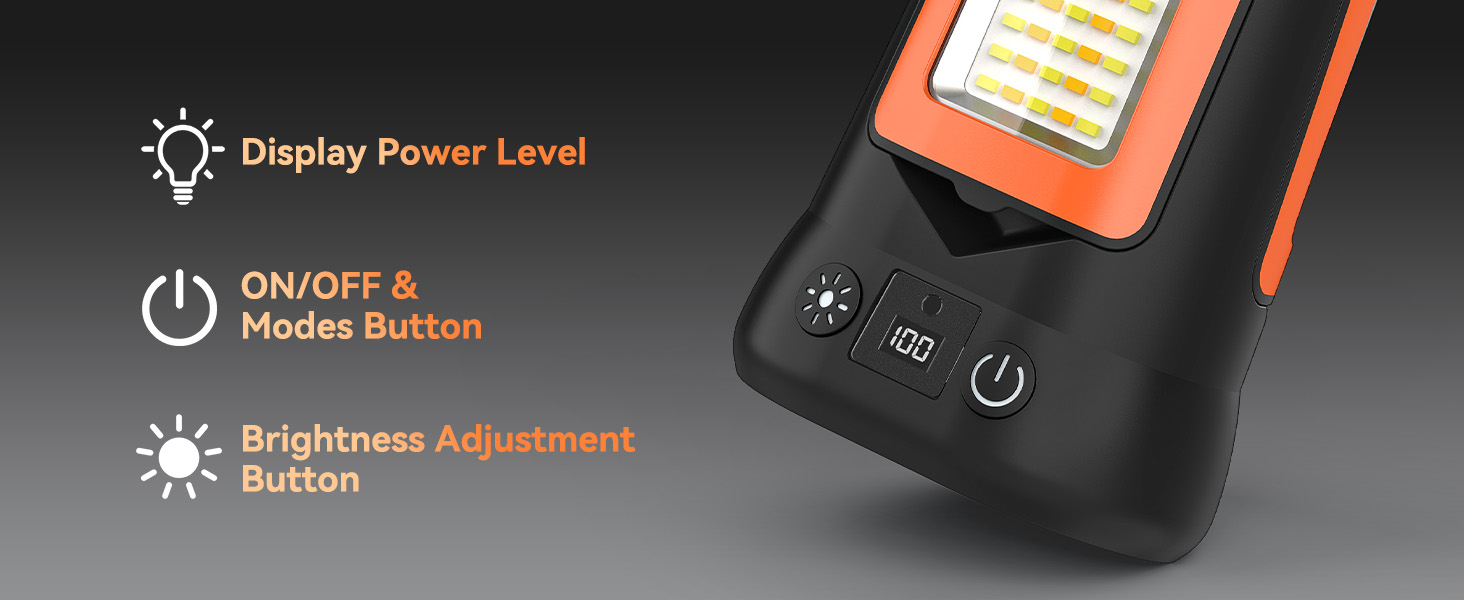 Rechargeable Camping Light with Stand