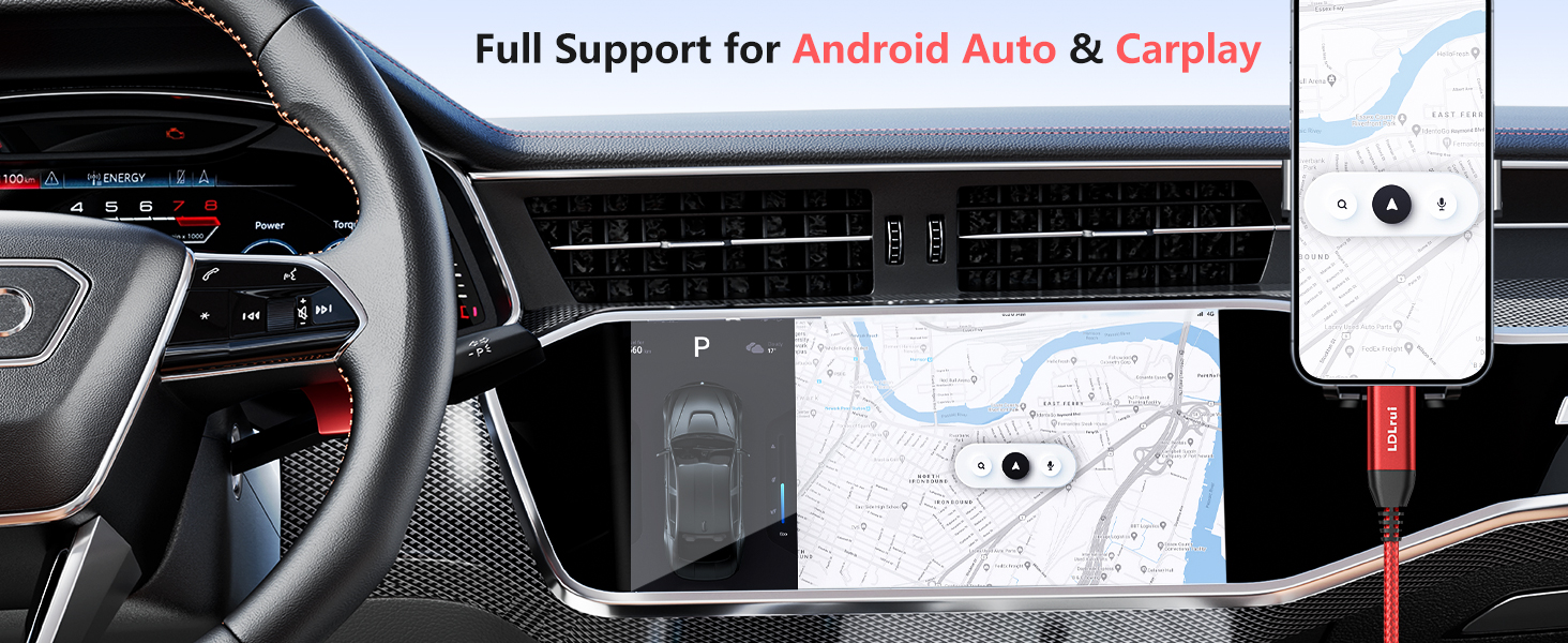 usb-c abdroid auto cable